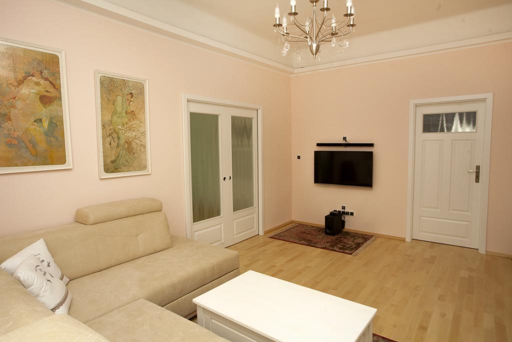 Art Nouveau Apartment Praha Exteriér fotografie